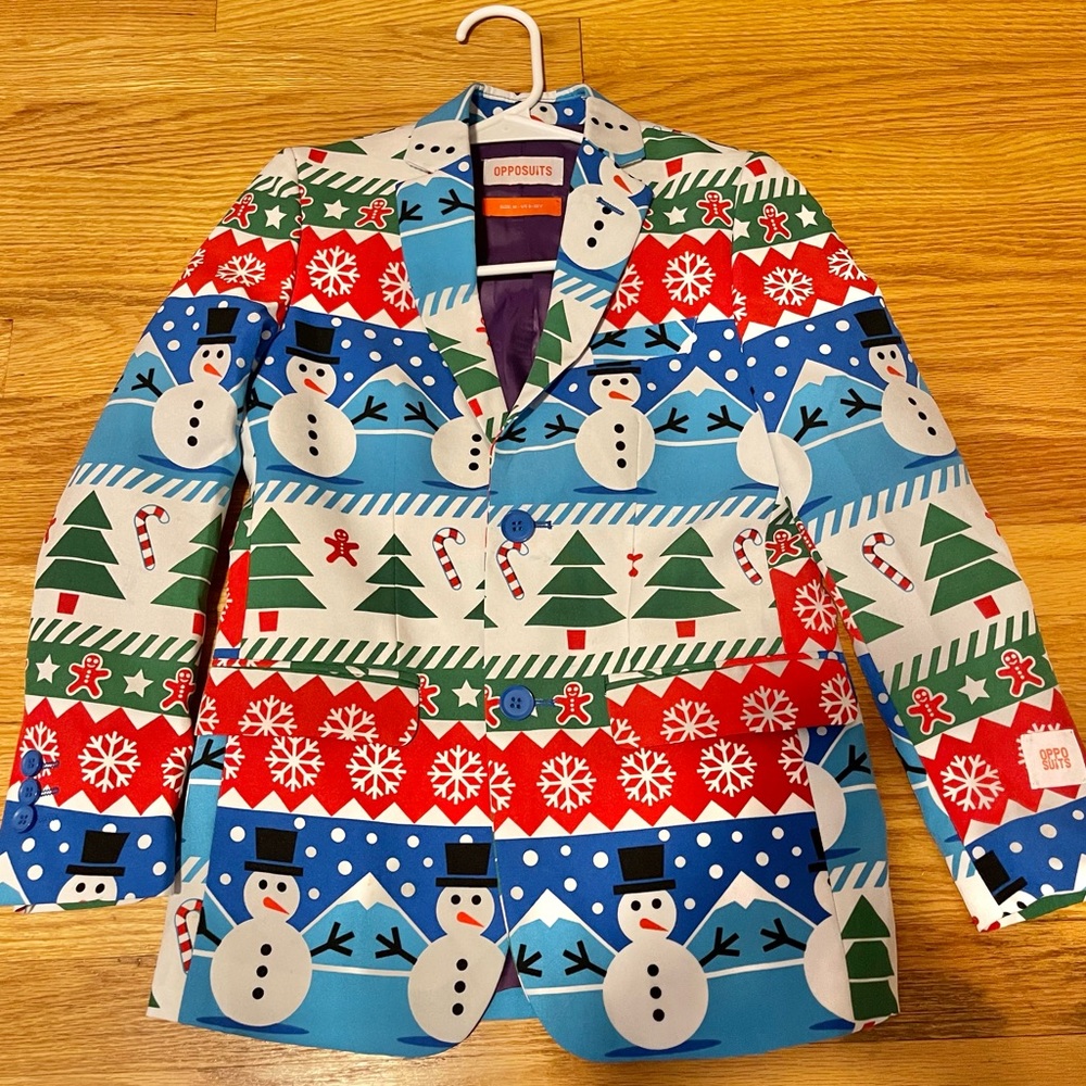 ⛄️ Kids Ugly Christmas Blazer